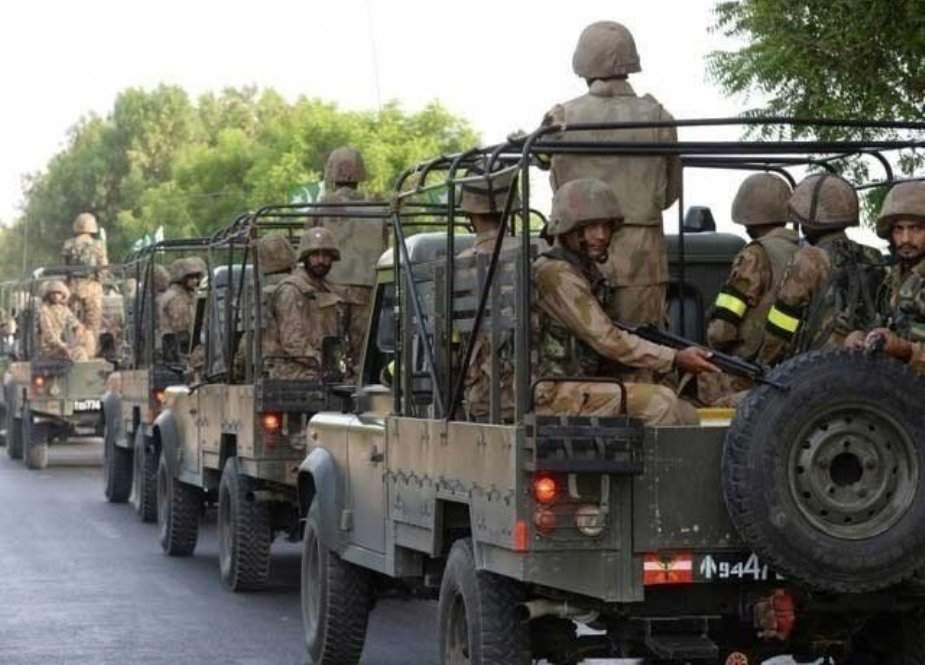 آزاد کشمیر میں فوج کی گاڑی کھائی میں گرنے سے چار جوان شہید