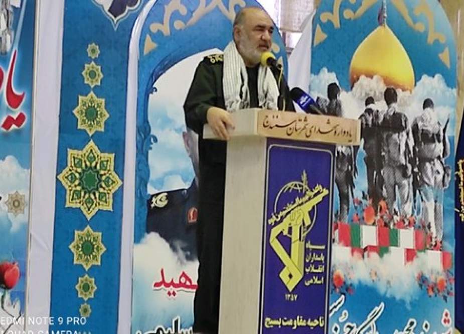 قائد الحرس الثوري: اهالي كردستان لن يسمحوا للاعداء بان تطأ اقدامهم ارض ايران