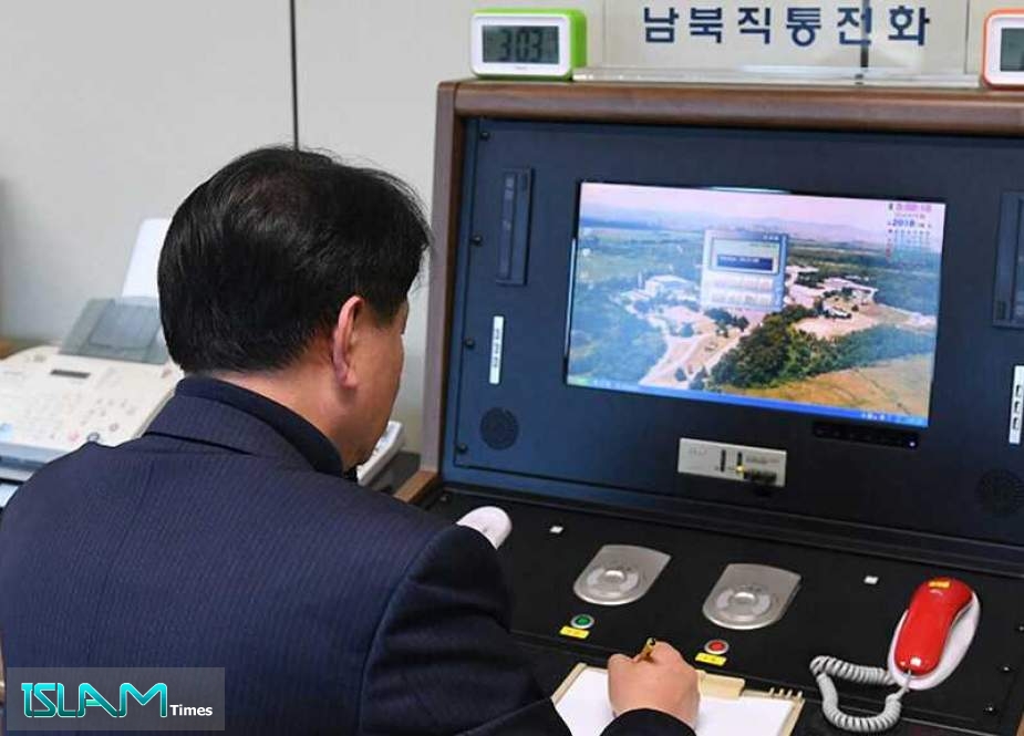 North & South Korea Reopen Communication Hotline after Year of Silence