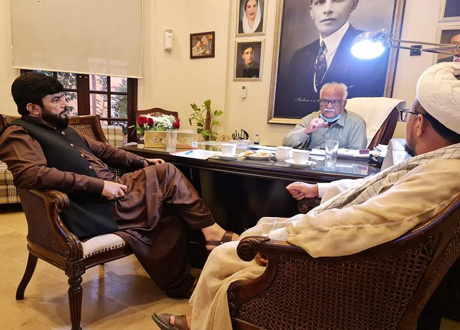 ایم ڈبلیو ایم وفد کی مشیر وزیراعلیٰ سندھ وقار مہدی سے ملاقات
