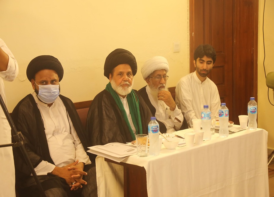 اسلام آباد، جامعۃ الکوثر میں شیعہ علماء استقبال محرم الحرام اجتماع میں شریک ہیں