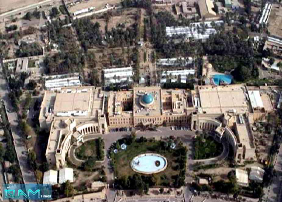 بغداد، امریکی سفارتخانے کے "فوجی اڈے" پر راکٹ حملہ
