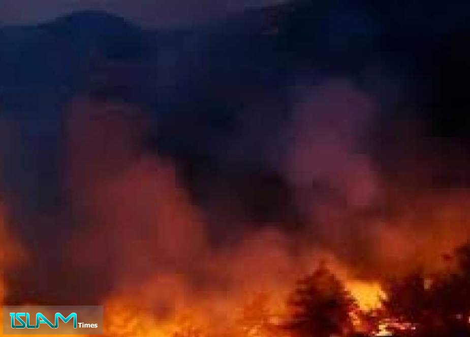 Lebanon’s Wildfire Rages for 2nd Day, Spreads to Syria