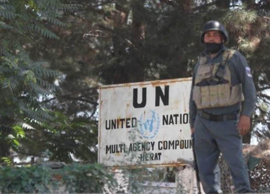 افغانستان میں اقوام متحدہ کی عمارت پر حملہ