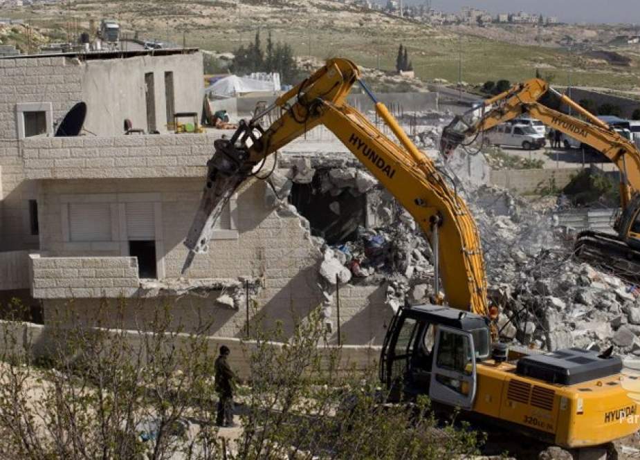 تخریب یا مصادره نزدیک به 60 خانه متعلق به فلسطینی‌ها توسط رژیم صهیونیستی طی 2 هفته!