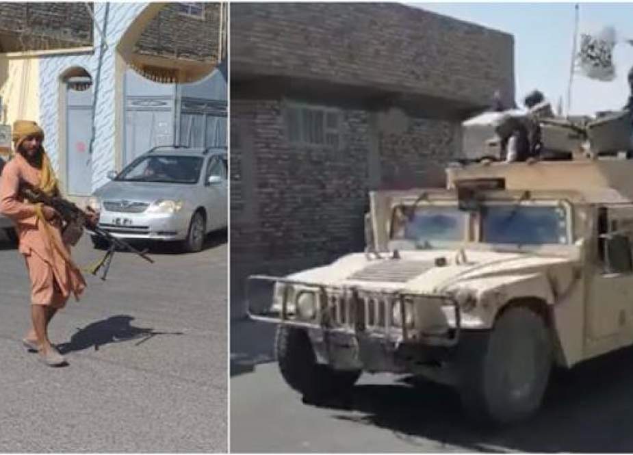 Taliban pamerkan Parade Humvee Dan Senjata AS, Setelah Merebut Ibu Kota Provinsi