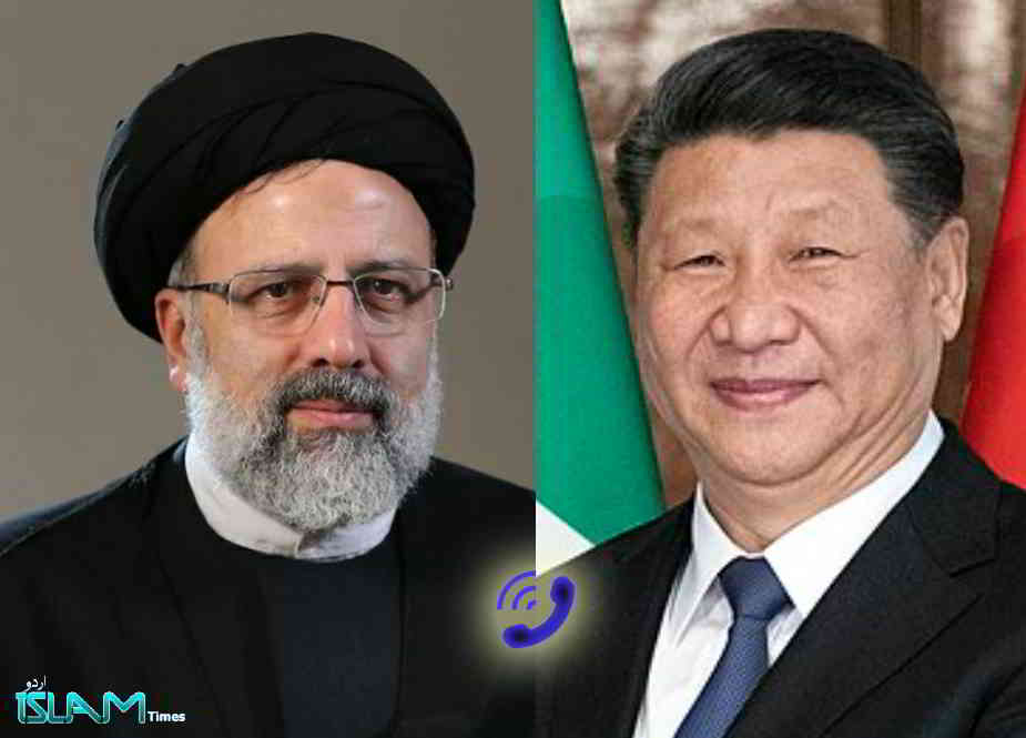 چینی صدر کا اپنے ایرانی ہم منصب کو فون، عالمی فورمز میں باہمی تعاون پر تاکید