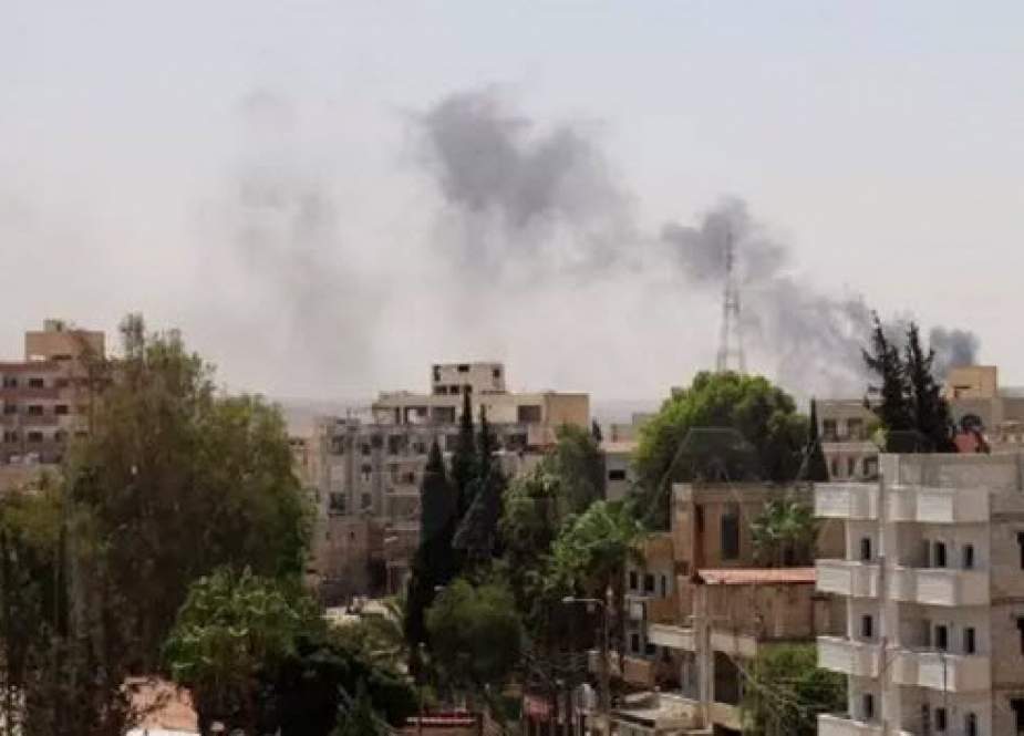 عملیات ارتش سوریه علیه تروریستها در درعا