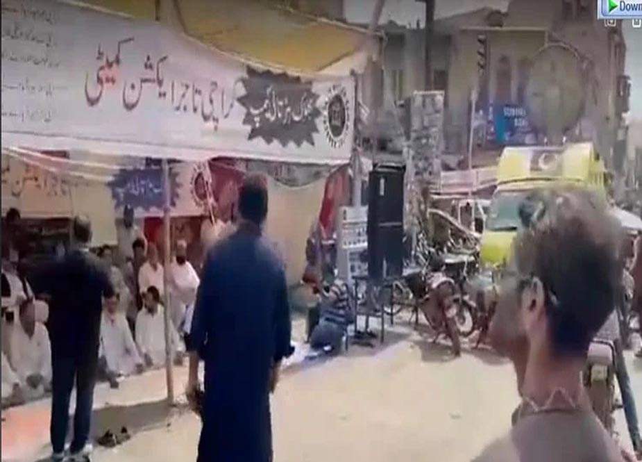 کراچی میں تاجر برادری کی بھوک ہڑتال، سندھ حکومت سے بڑا مطالبہ کردیا