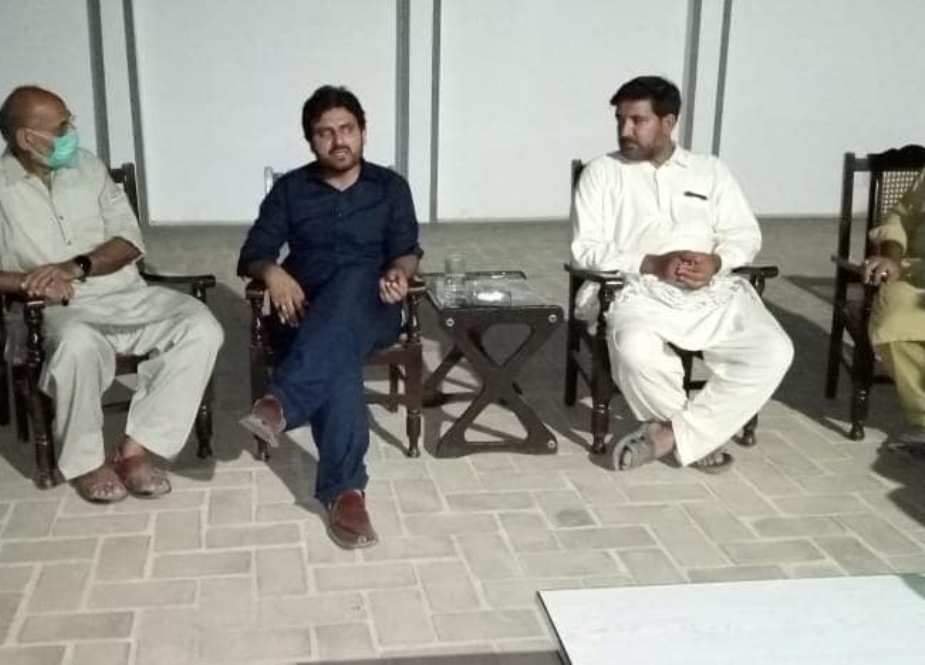 ناصر شیرازی کا دورہ بھکر، تنظیمی مسئولین سے ملاقات