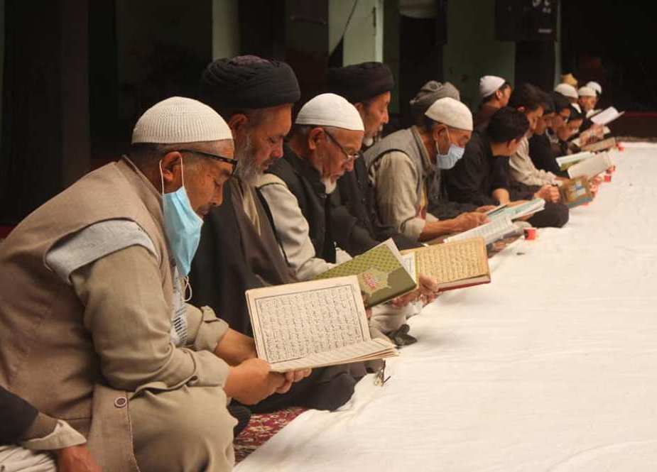 جمعیت العلماء اثنا عشریہ کرگل کے زیر اہتمام آیت الله سید محمد سعید الحکیم کی یاد میں مجلس ترحیم
