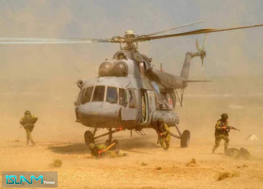 Russian, Syrian Helicopter Pilots Hold First-Ever Joint Drills in Syrian Desert