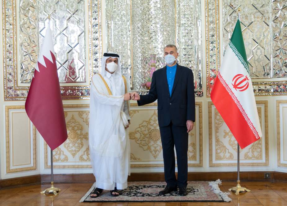 وزير خارجية قطر من طهران: نؤمن بضرورة تضافر الجهود تجاه أفغانستان