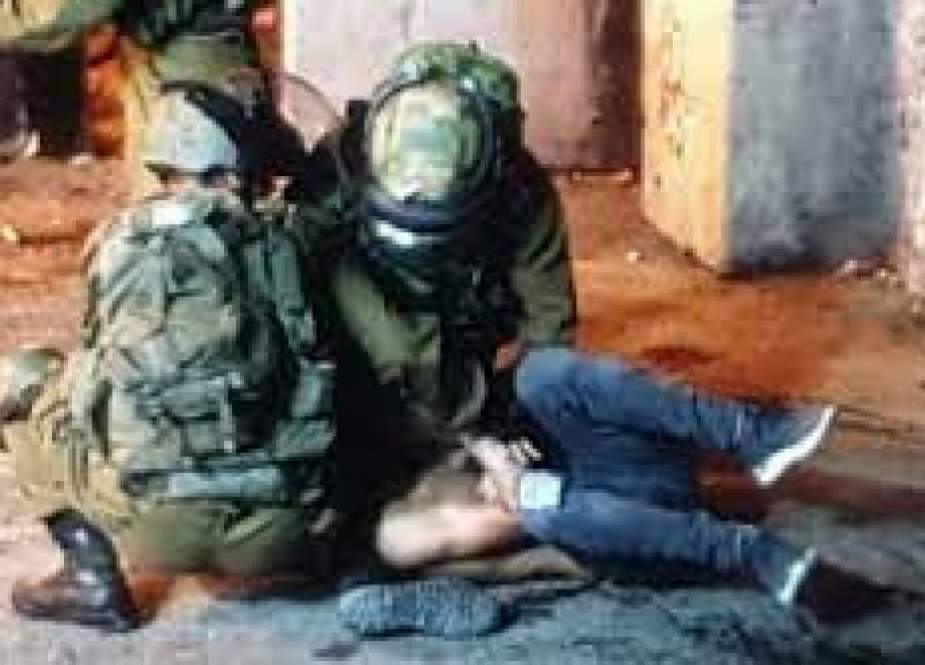 إصابة فلسطيني فی مواجهات مع الاحتلال بجنين