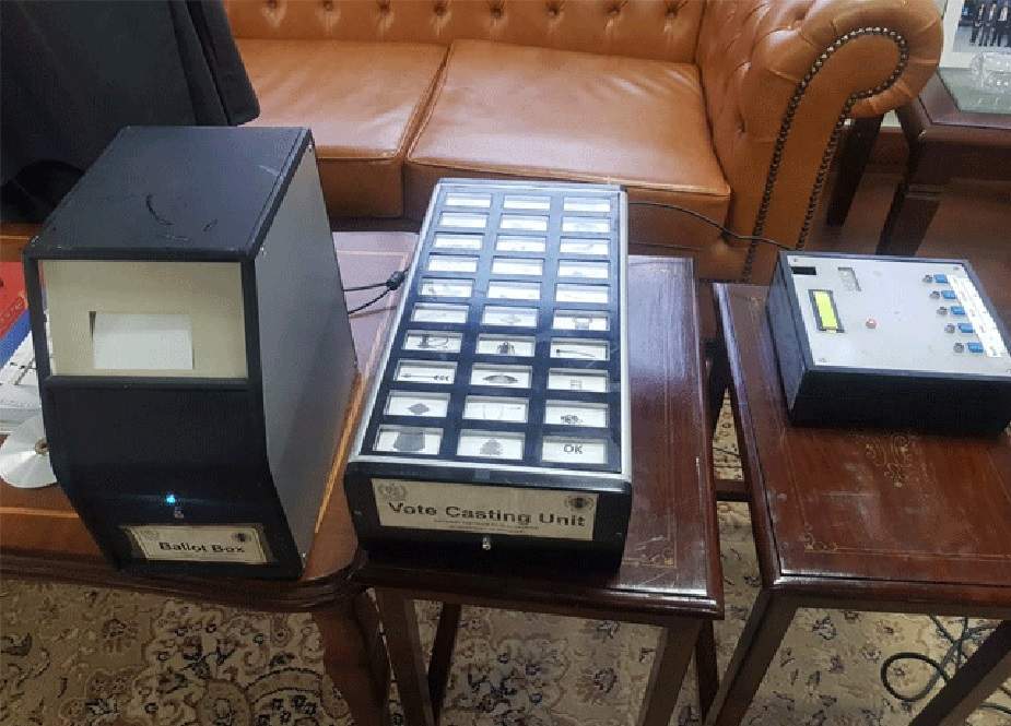 سینیٹ کمیٹی نے انتخابات میں الیکٹرانک ووٹنگ مشین کے استعمال کو مسترد کر دیا