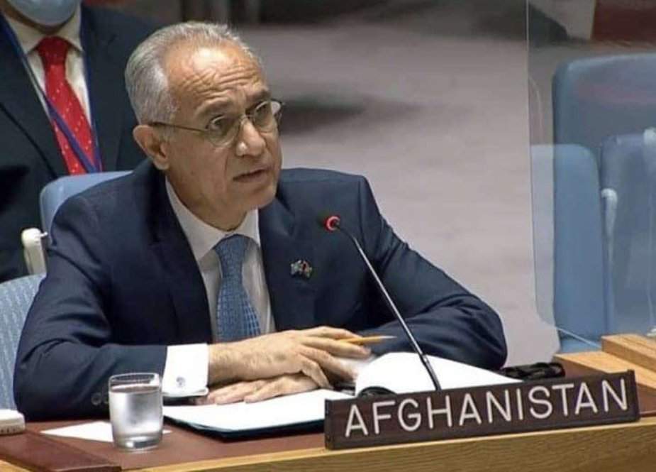 سلامتی کونسل میں افغان مندوب کا طالبان کو تسلیم نہ کرنے اور پابندی عائد کرنیکا مطالبہ