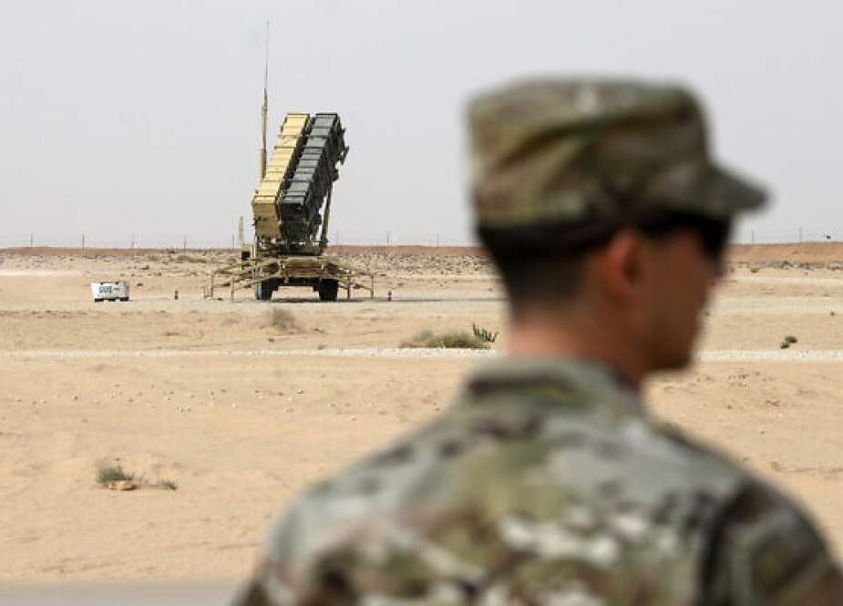 Patriot missile battery at Prince Sultan Air Base in Saudi Arabia.jpg