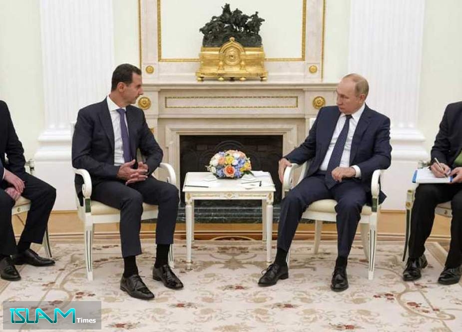Putin, Assad Meet in Moscow, Praise Mutual Anti-terrorism Achievements