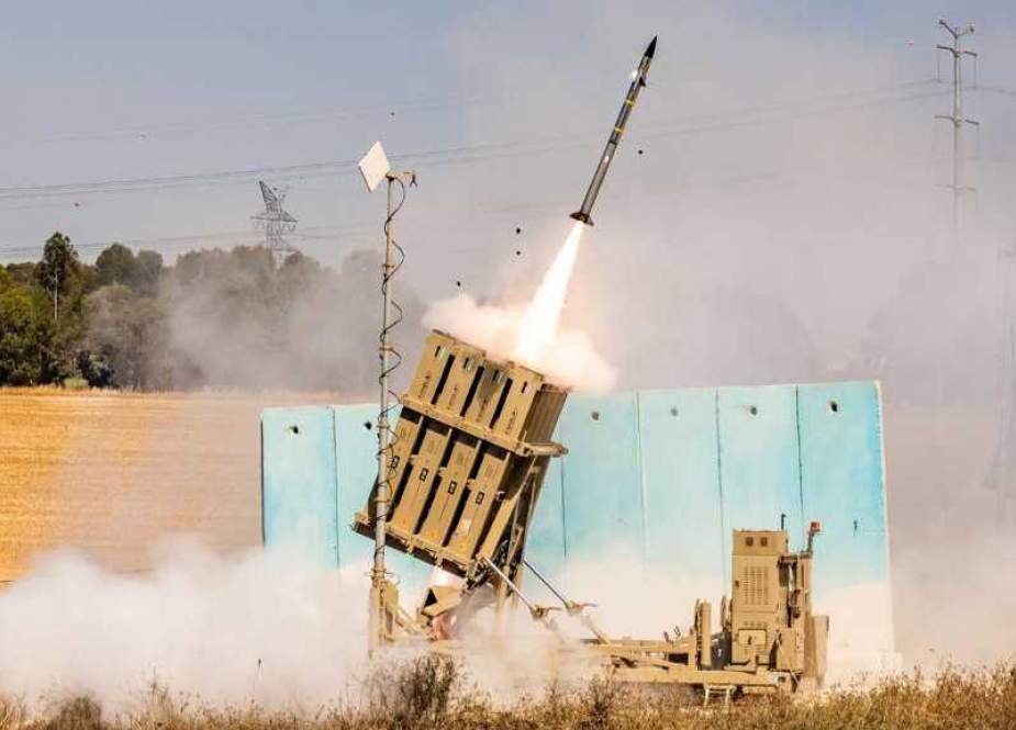 Iron Dome, produced by Rafael, Zionist Israel.jpg