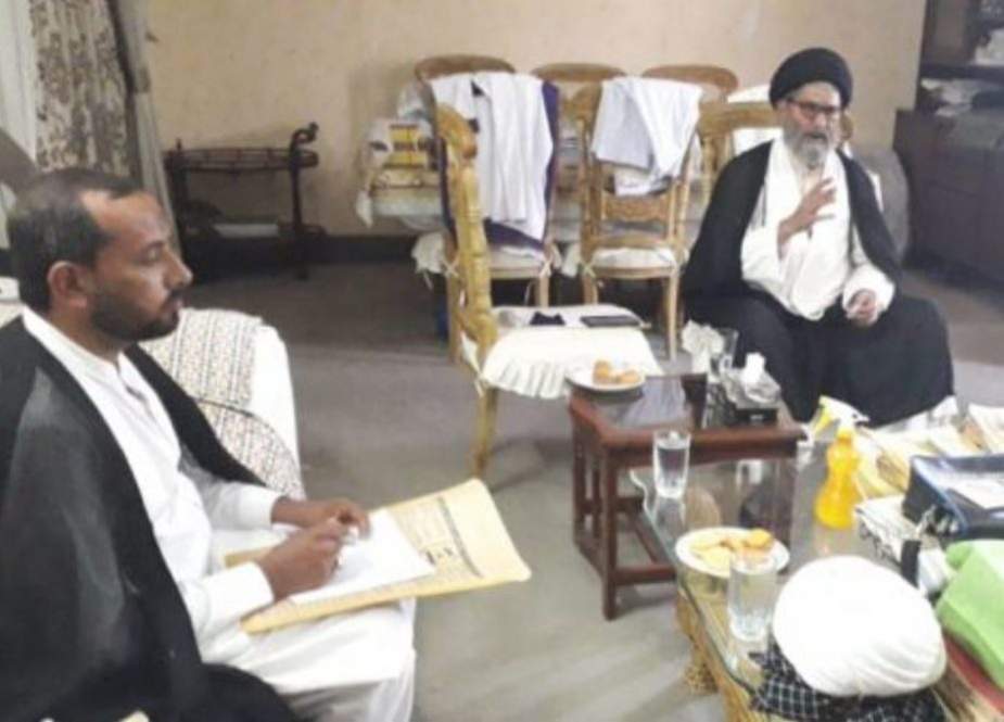 علامہ ساجد نقوی سے قم کے علماء کے وفد کی خصوصی ملاقات