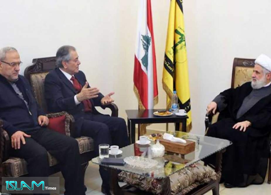 Hezbollah Deputy SG Thanks Syria’s Help to Deliver Iranian Fuel to Lebanon