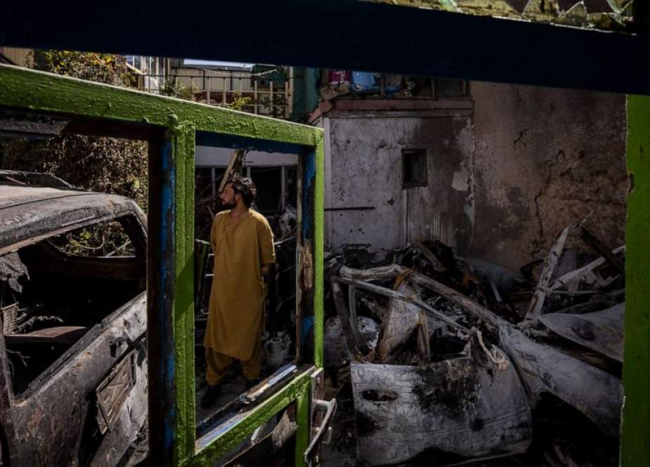 Rumah Ahmadi setelah serangan (ABC News).