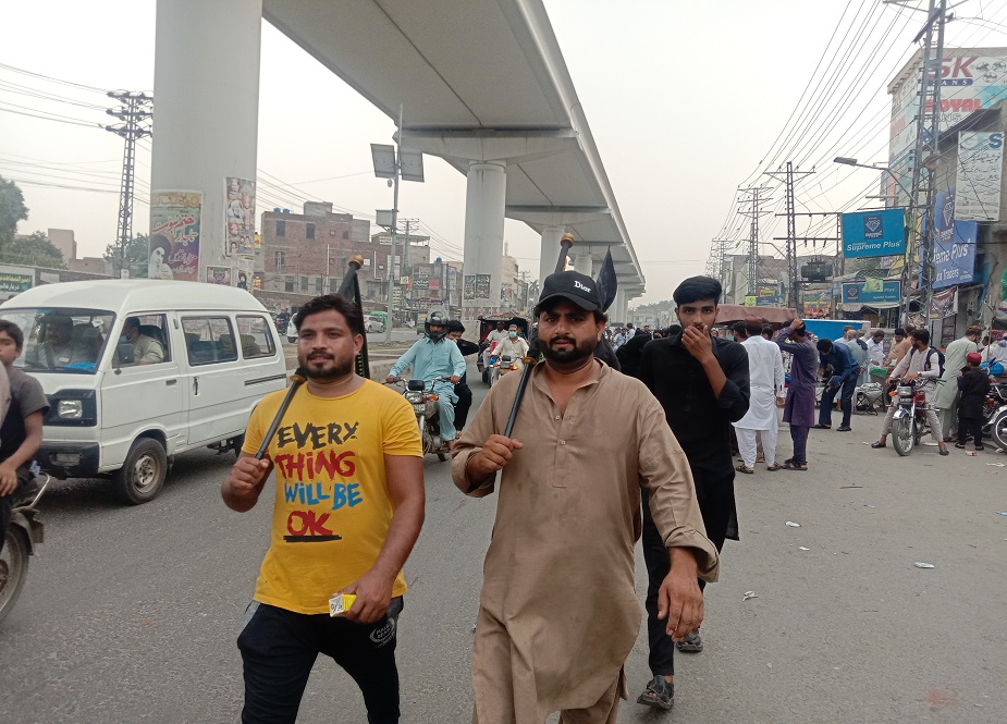 لاہور، اربعین واک کے مناظر
