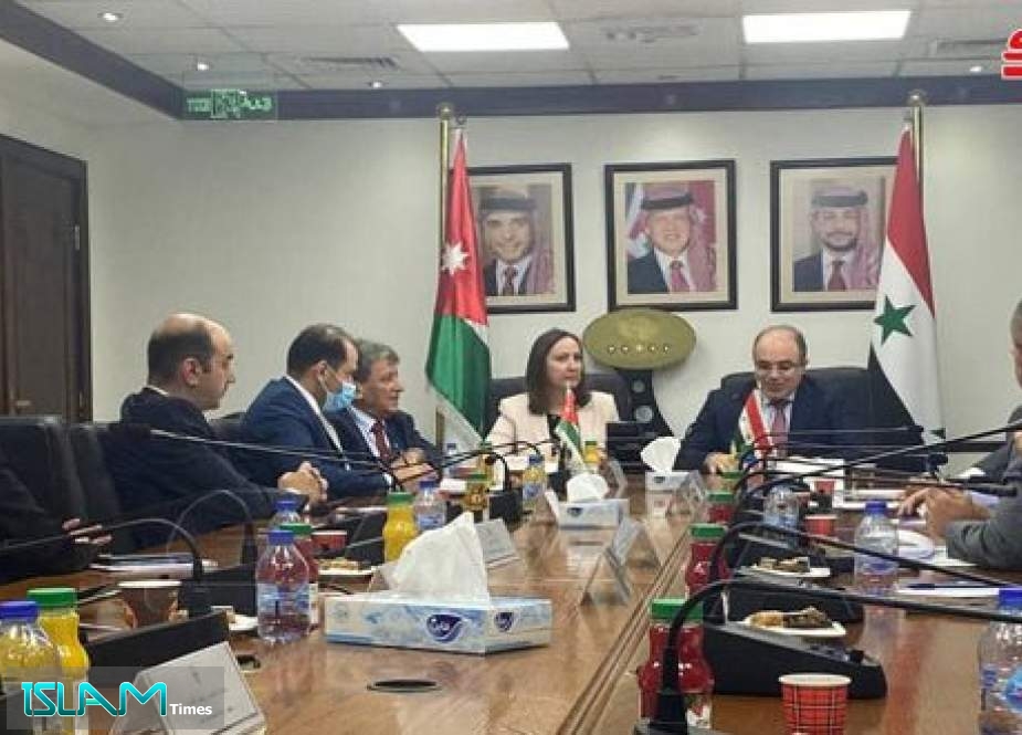 Various Issues Discussed by Syrian-Jordanian Ministerial Meetings: SANA