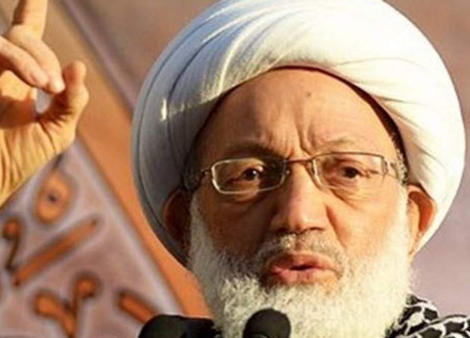 رهبر معنوی انقلاب بحرین در واکنش به سفر لاپید به منامه: خدا به داد مردم برسد