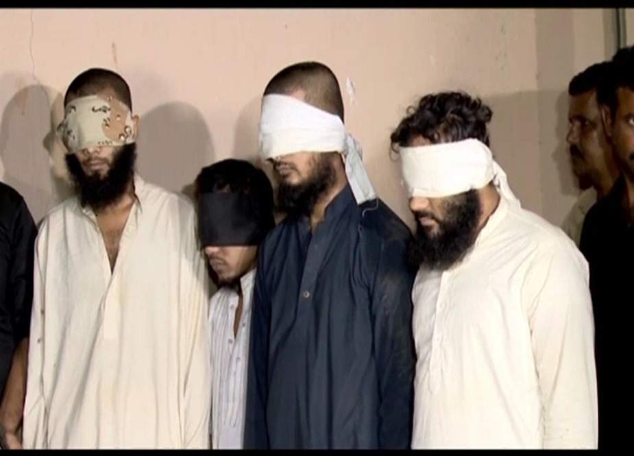 لاہور، موہلنوال سے گرفتار چار دہشتگردوں کو جیل بھیج دیا گیا