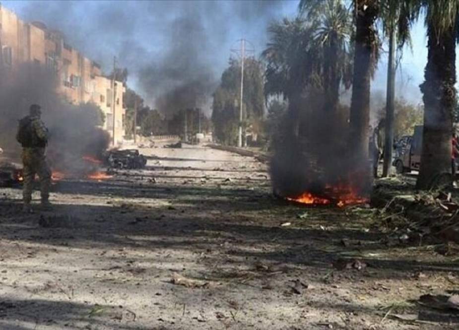 Ledakan Bom Mobil Di Dekat Kantor Polisi Al Anbar Di Irak