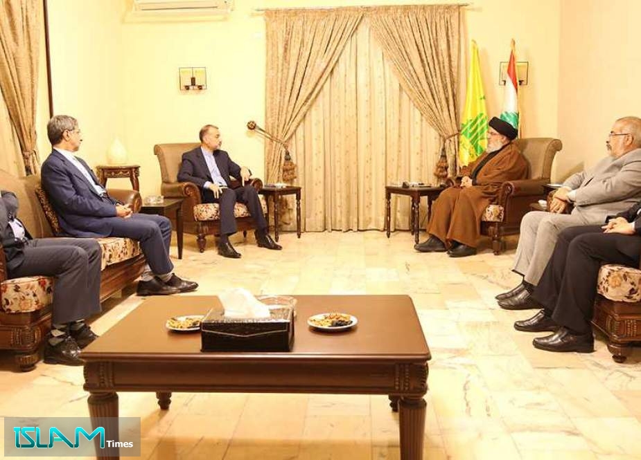 Sayyed Nasrallah Receives Amir Abdollahian: Iran Proved to Be an Honest Ally and a Loyal Friend