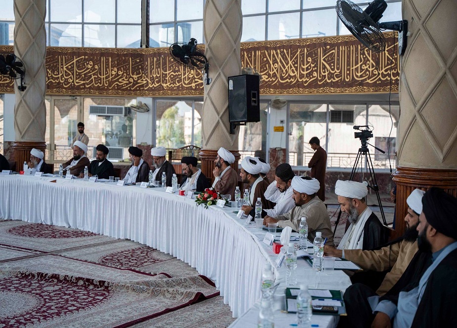 جامعۃ الکوثر اسلام آباد میں منعقدہ علما و خطباء کانفرنس میں جید علمائے کرام کی شرکت