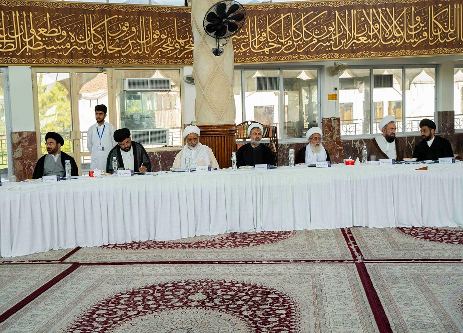 جامعۃ الکوثر اسلام آباد میں منعقدہ علما و خطباء کانفرنس میں جید علمائے کرام کی شرکت