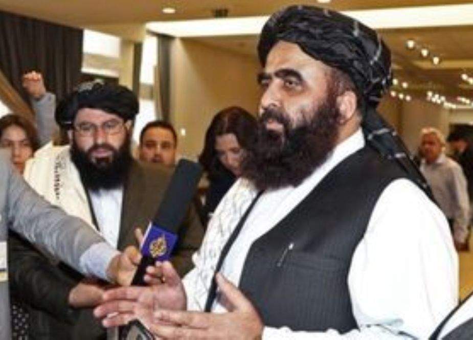 نئی افغان حکومت تسلیم نہ کرنے سے داعش کو فائدہ ہے، امیر خان متقی