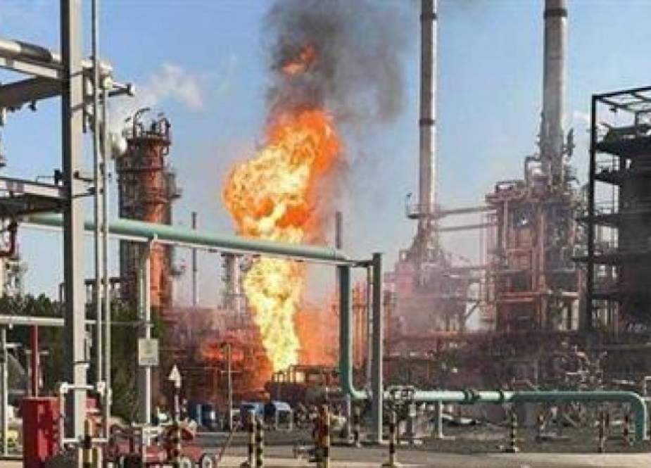 حريق في ‘ميناء الأحمدي‘ النفطي في الكويت