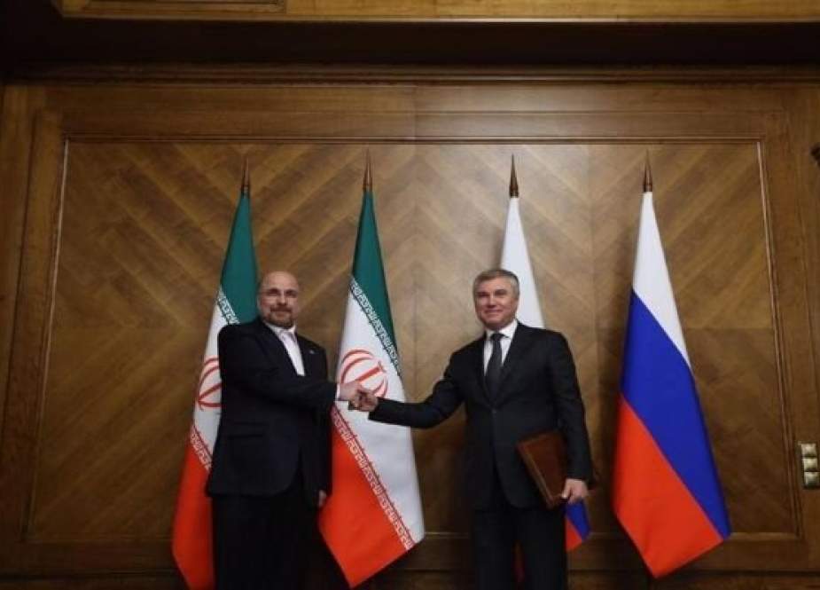 Ghalibaf Menekankan Peningkatan Hubungan Parlemen Antara Iran, Rusia