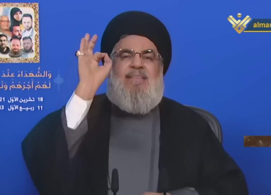 Sayyed Nasrallah, beware, Hezbollah has 100,000 well-trained fighters.jpg