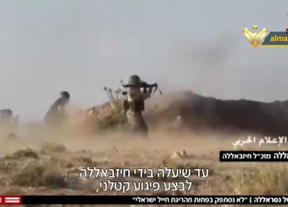 Milisi Hezbullah di media Zionis Israel