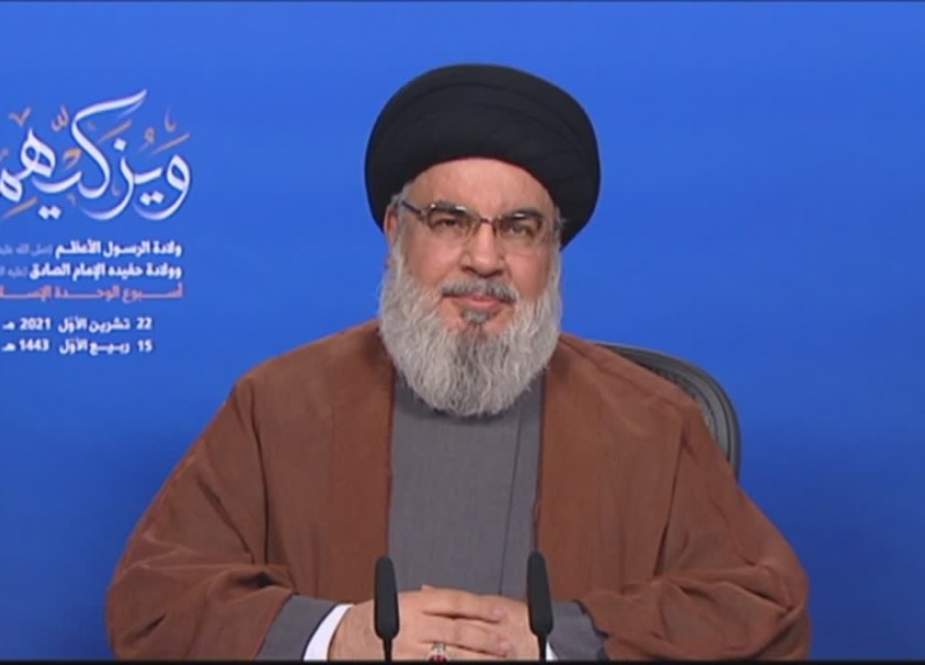 Sayyid Nasrallah: Hizbullah Akan Bertindak pada Waktu yang Tepat terhadap Setiap Pelanggaran Israel terhadap Hak Lepas Pantai Lebanon bahkan di Zona Sengketa