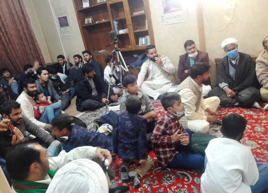 مجلس وحدت مسلمین شعبہ مشہد مقدس کے زیراہتمام موسسہ شہید حسینی میں میلاد صادقین کا اہتمام