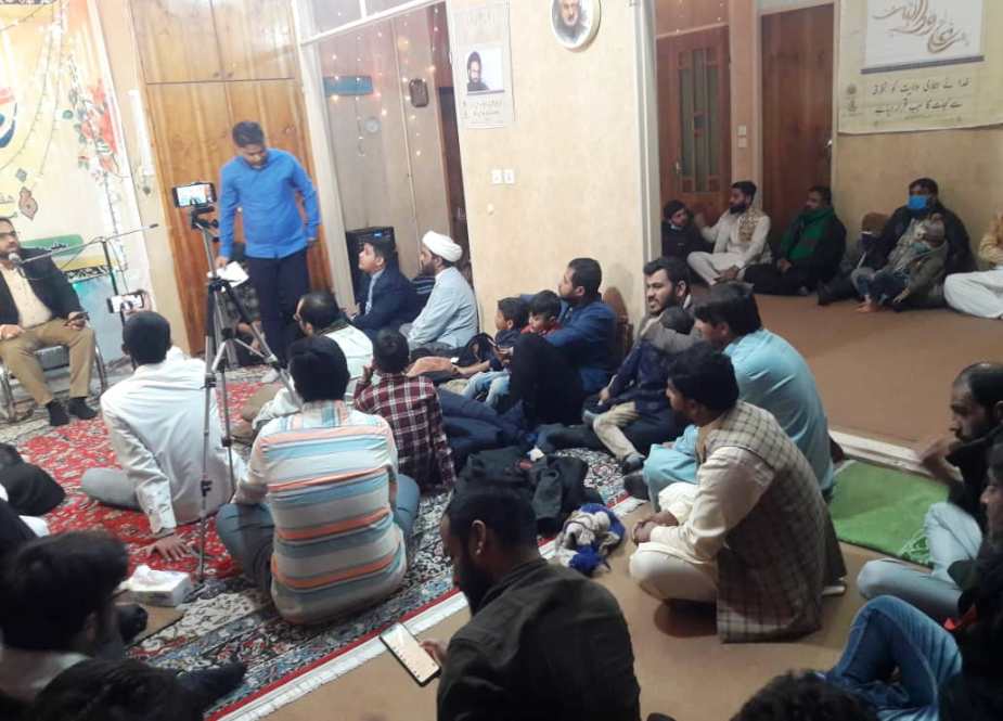 مجلس وحدت مسلمین شعبہ مشہد مقدس کے زیراہتمام موسسہ شہید حسینی میں میلاد صادقین کا اہتمام