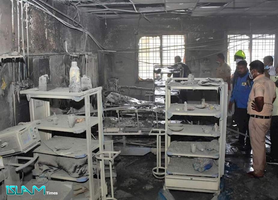 At least 11 Killed in Fire at Indian Hospital COVID Ward