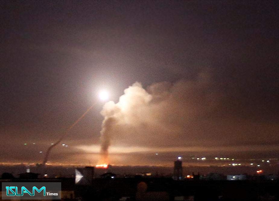 Suriya İsrailin raketlərini havada dəf etdi