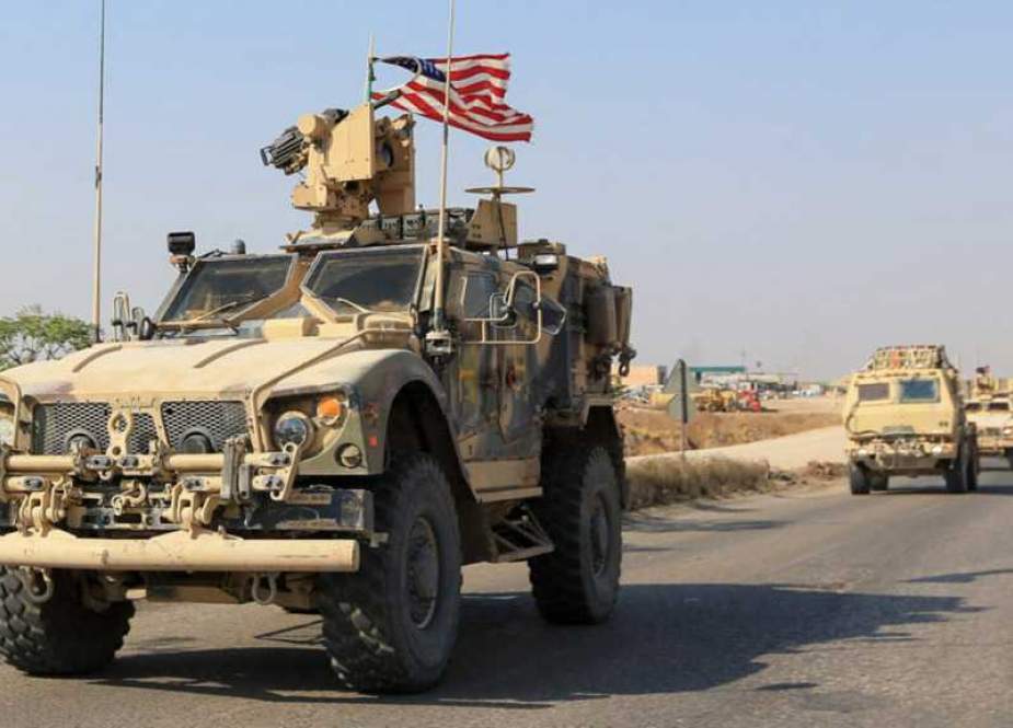 US Convoy in Hasakah, Syria