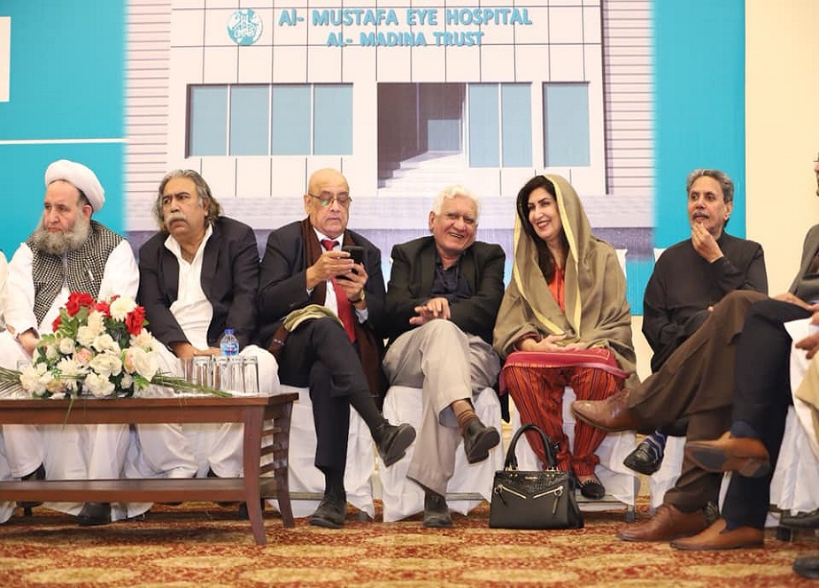 لاہور، المصطفے آئی ہسپتال کی پہلی سالگرہ کی تقریب میں سماجی، سیاسی، کاروباری، ادبی، صحافتی اور علمی شخصیات نے شرکت کی