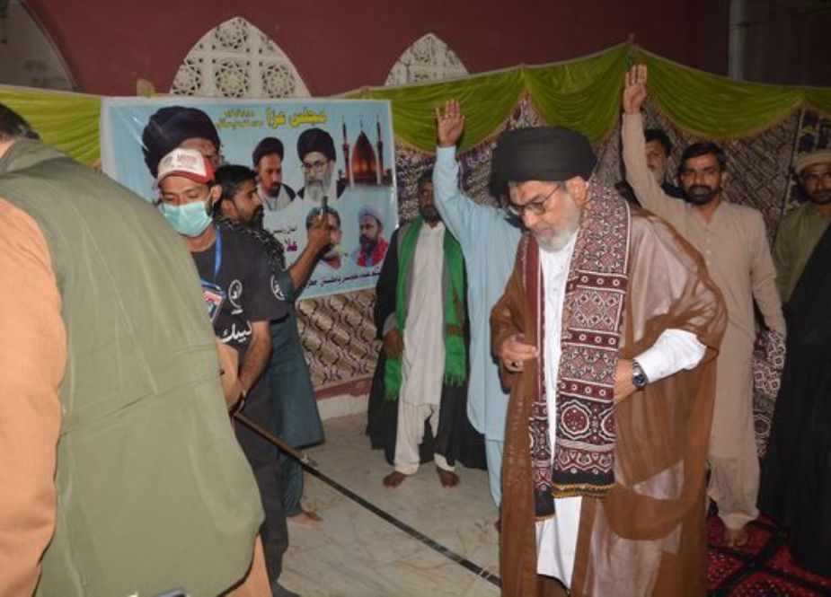 شیعہ علماء کونسل کے مرکزی رہنماء علامہ سید تقی نقوی کا دورہ سندھ