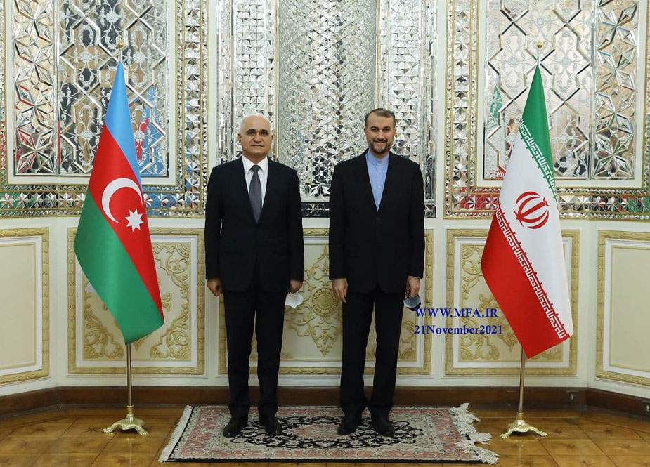 Şahin Mustafayev İranın Xarici işlər naziri ilə görüşüb - YENİLƏNİB