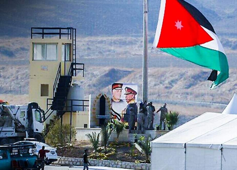 أبواب جهنم تفتح على الكيان الصهيوني على الحدود مع الأردن