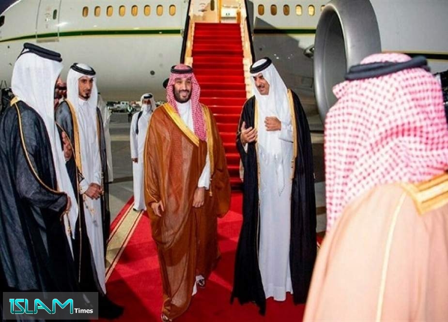 MBS in Qatar for First Visit since End of Blockade